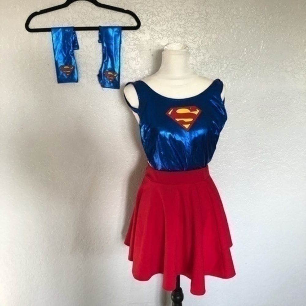 Super Girl costume Set (Halloween)